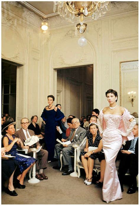 haute couture fall winter 1954